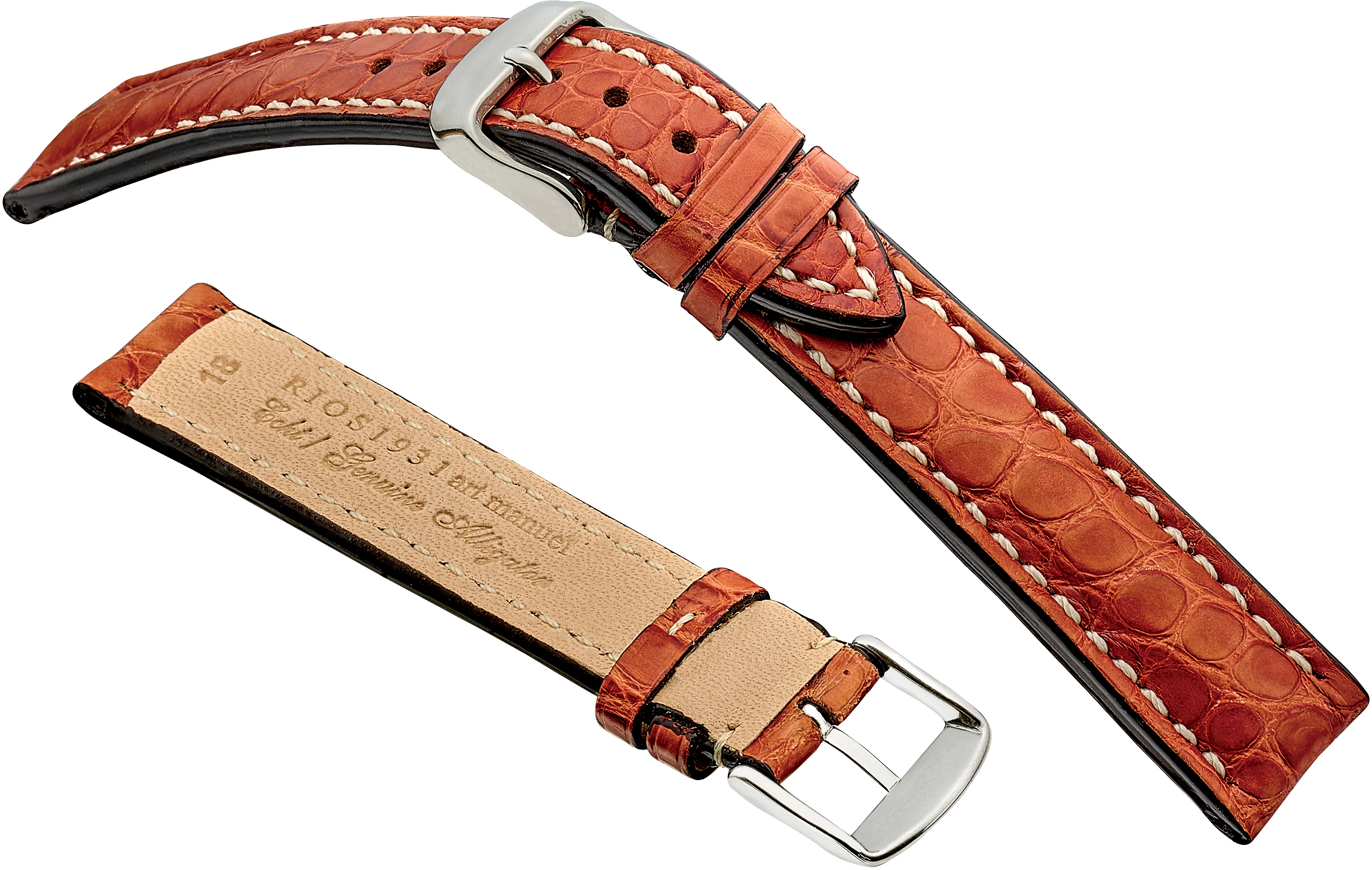 RIOS1931 Ambassador Genuine Alligator Leather - Matt Finish R250 - Image 3