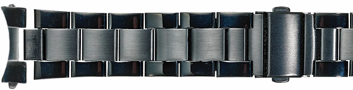 ALPINE Buckle Band 18, 20, 22mm Curved Ends 589