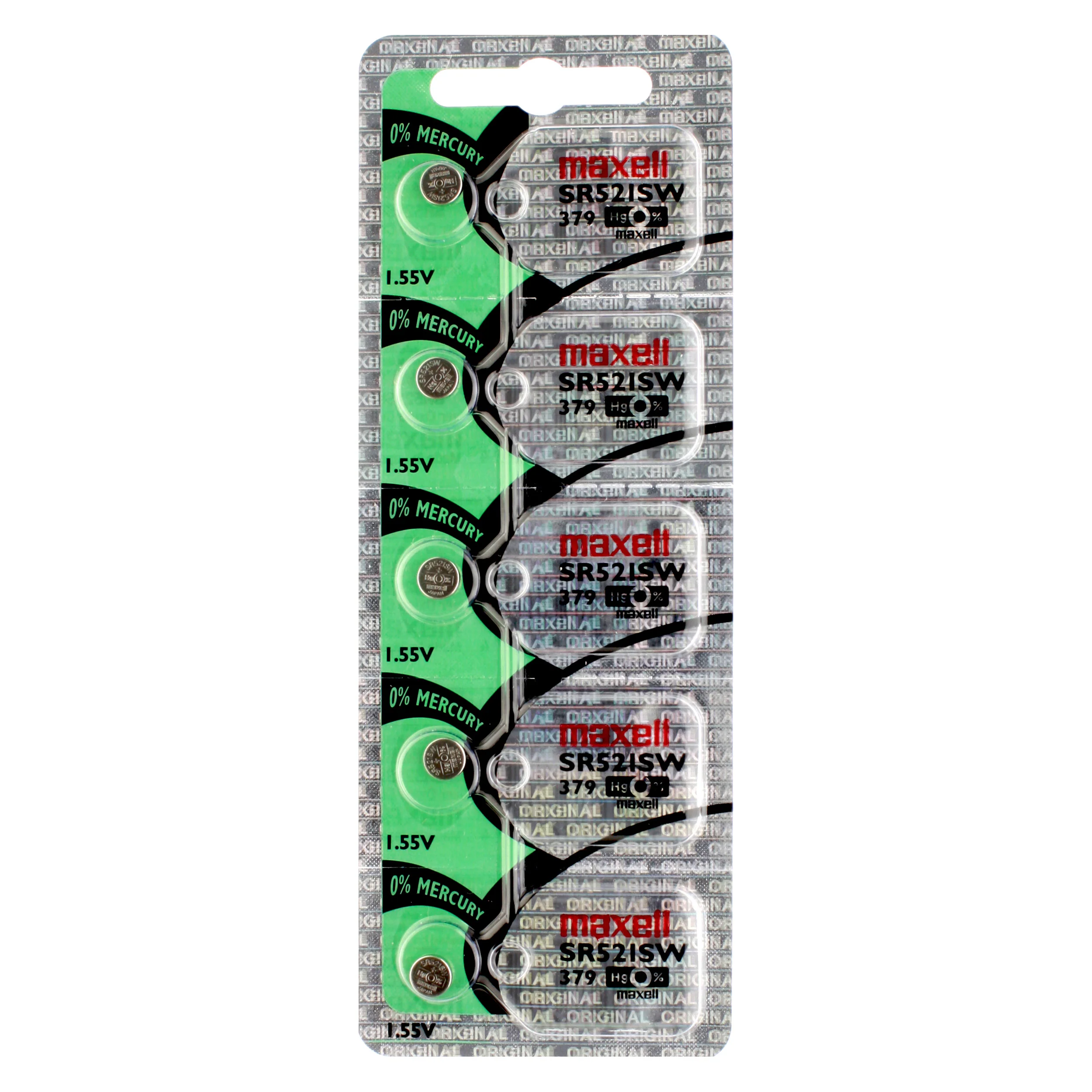 Maxell Watch Battery 379/ SR521SW (Price is shown for 1 piece and order exact quantity of battery you need)