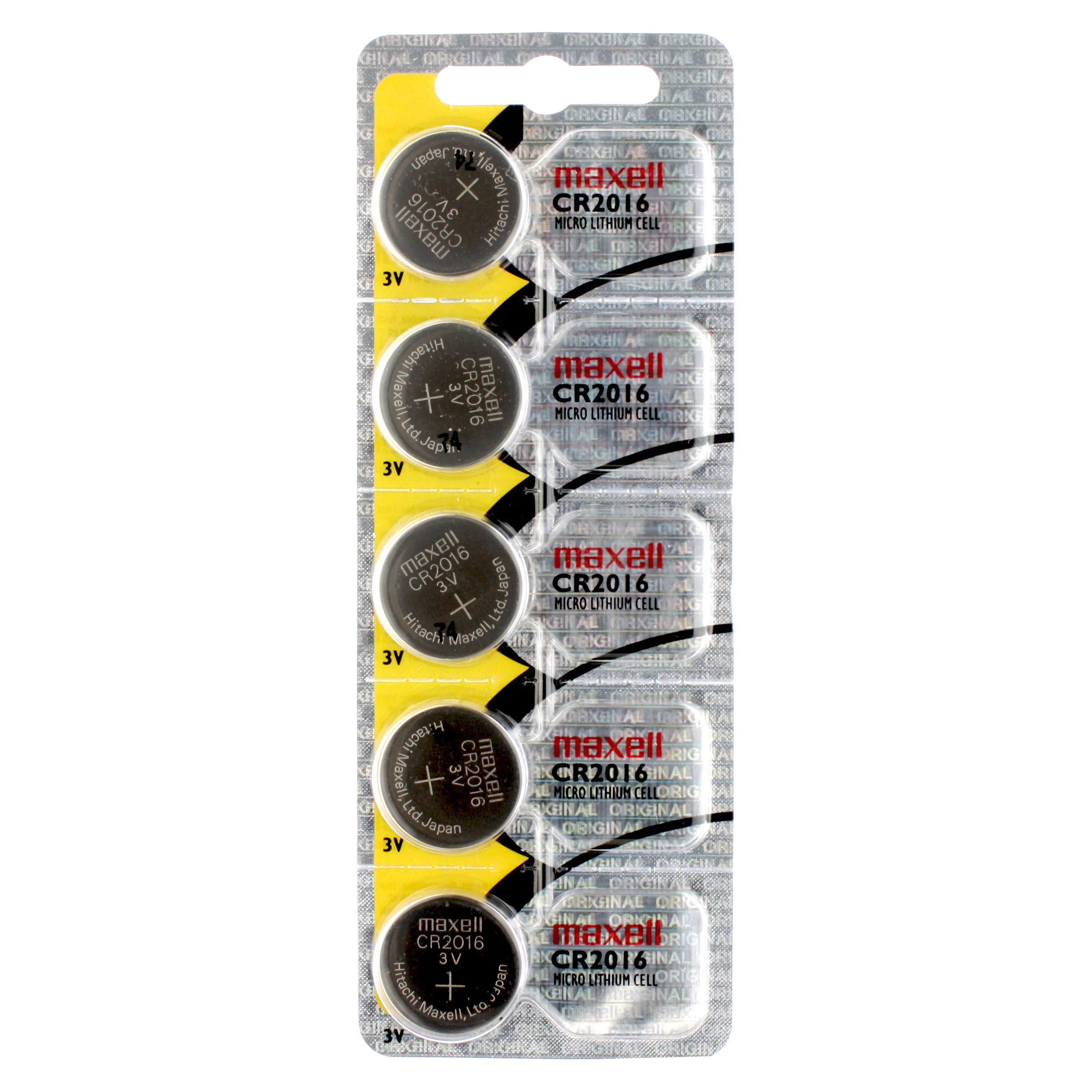 Maxell Watch Battery CR2016 (Price is shown for 1 piece and order exact quantity of battery you need)