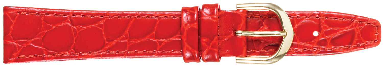 ALPINE Flat Stitched Croco Grain on Calf Leather 327 - Image 5