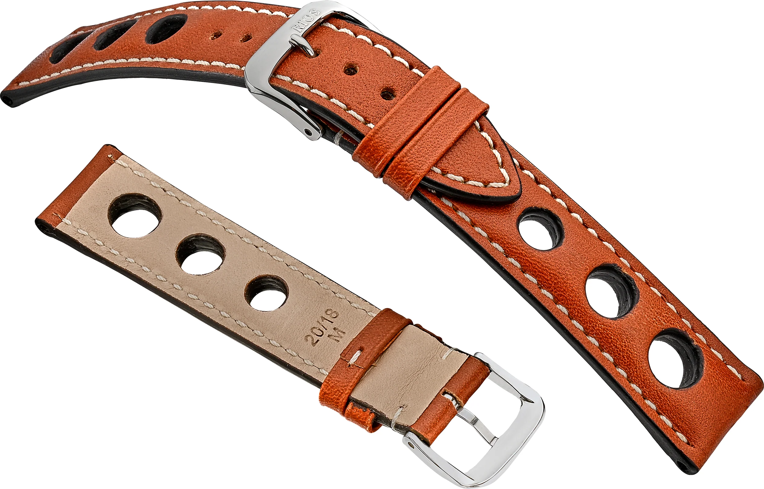 RIOS1931 Kaluga Genuine Russia Leather With Racing Holes R205 - Image 3