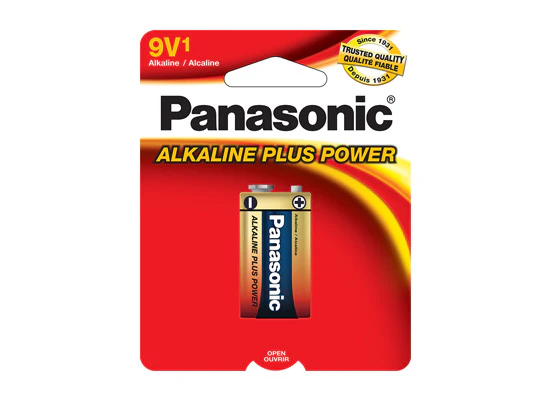 Panasonic 9V Alkaline Battery