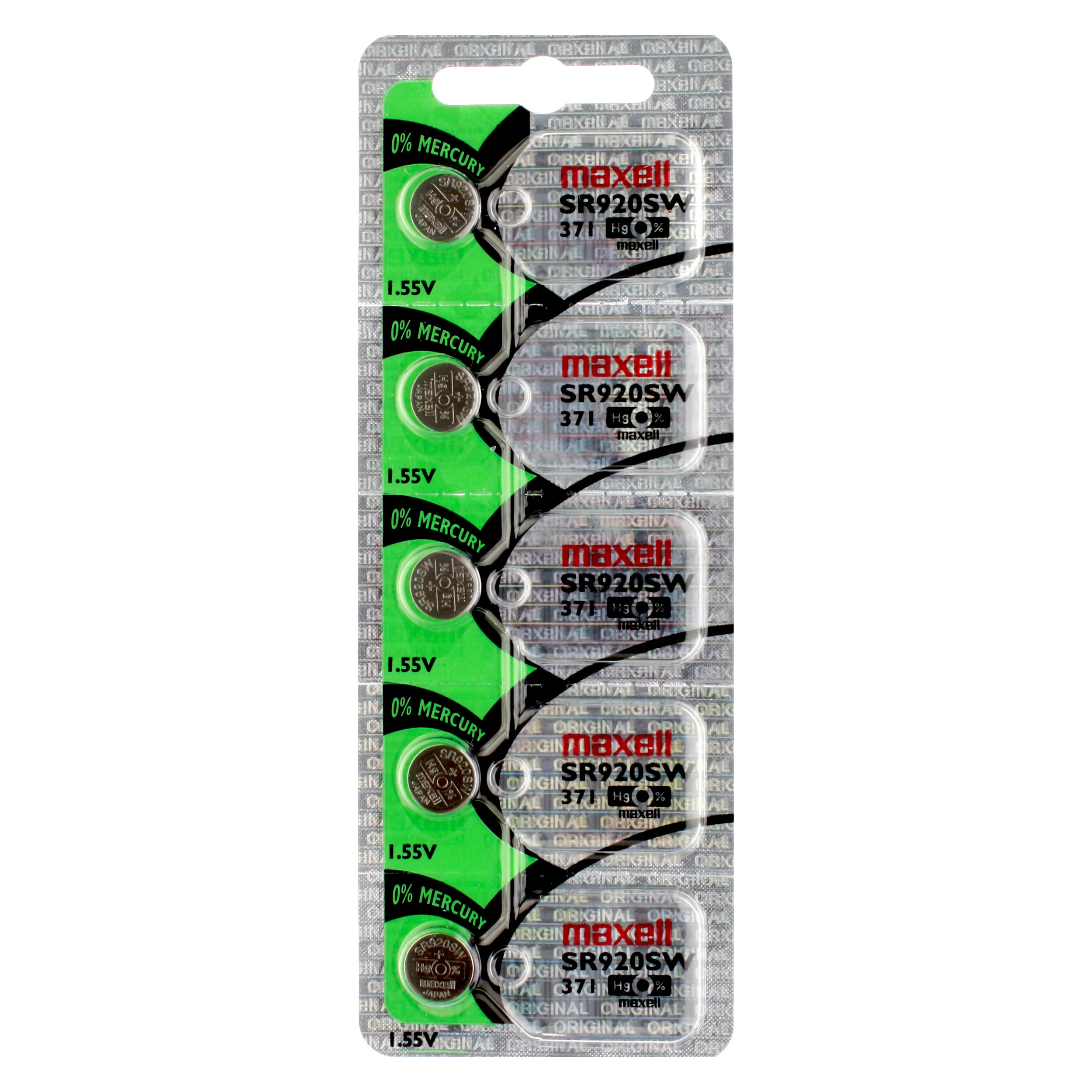 Maxell Watch Battery 371/ SR920SW (Price is shown for 1 piece and order exact quantity of battery you need)