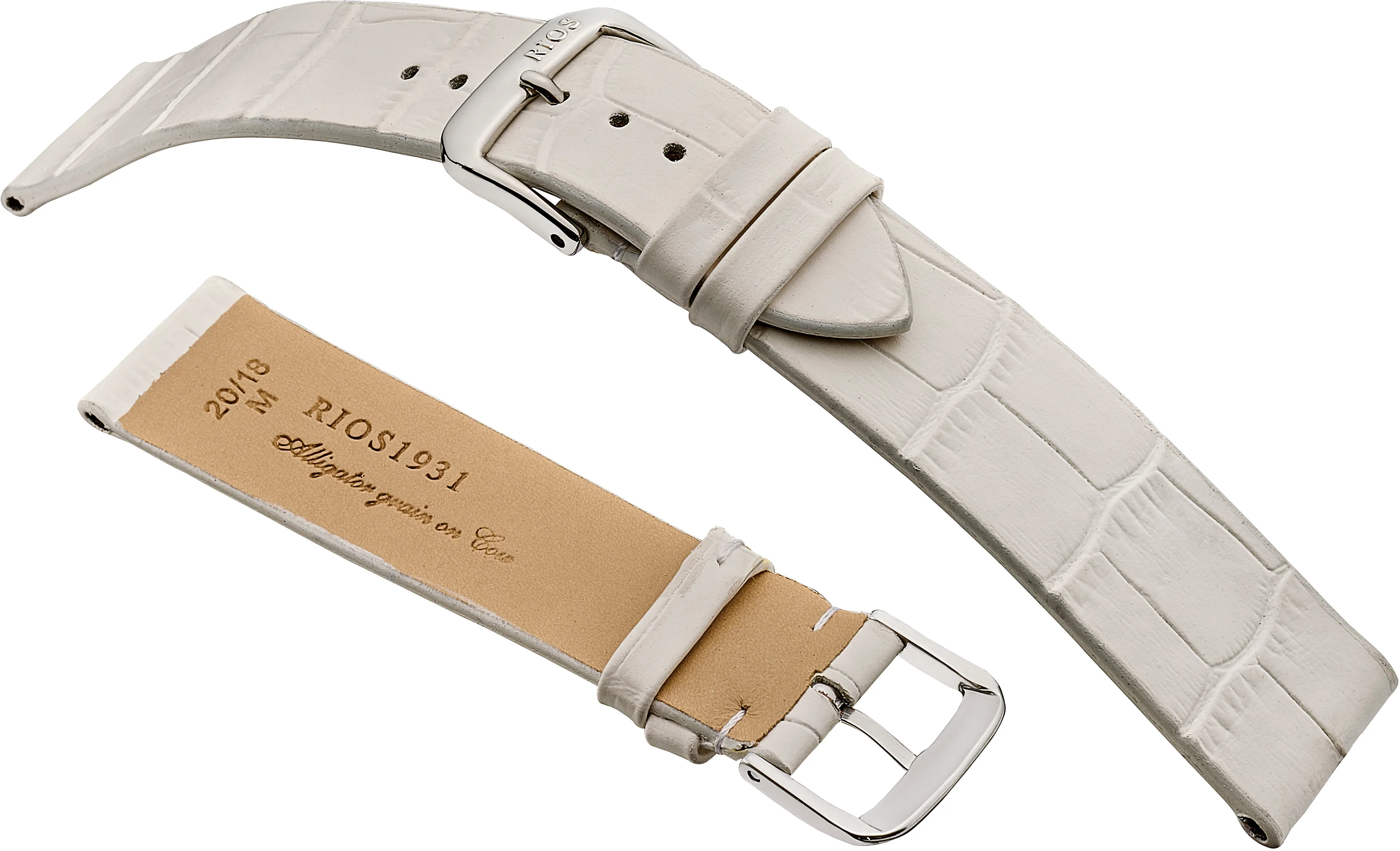 RIOS1931 Miami Alligator Grain On Genuine Cow Leather R35 - Image 3