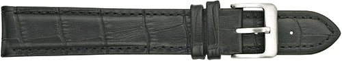 ALPINE Padded Stitched Alligator Grain Leather Band 384XL (EXTRA LONG STRAP)