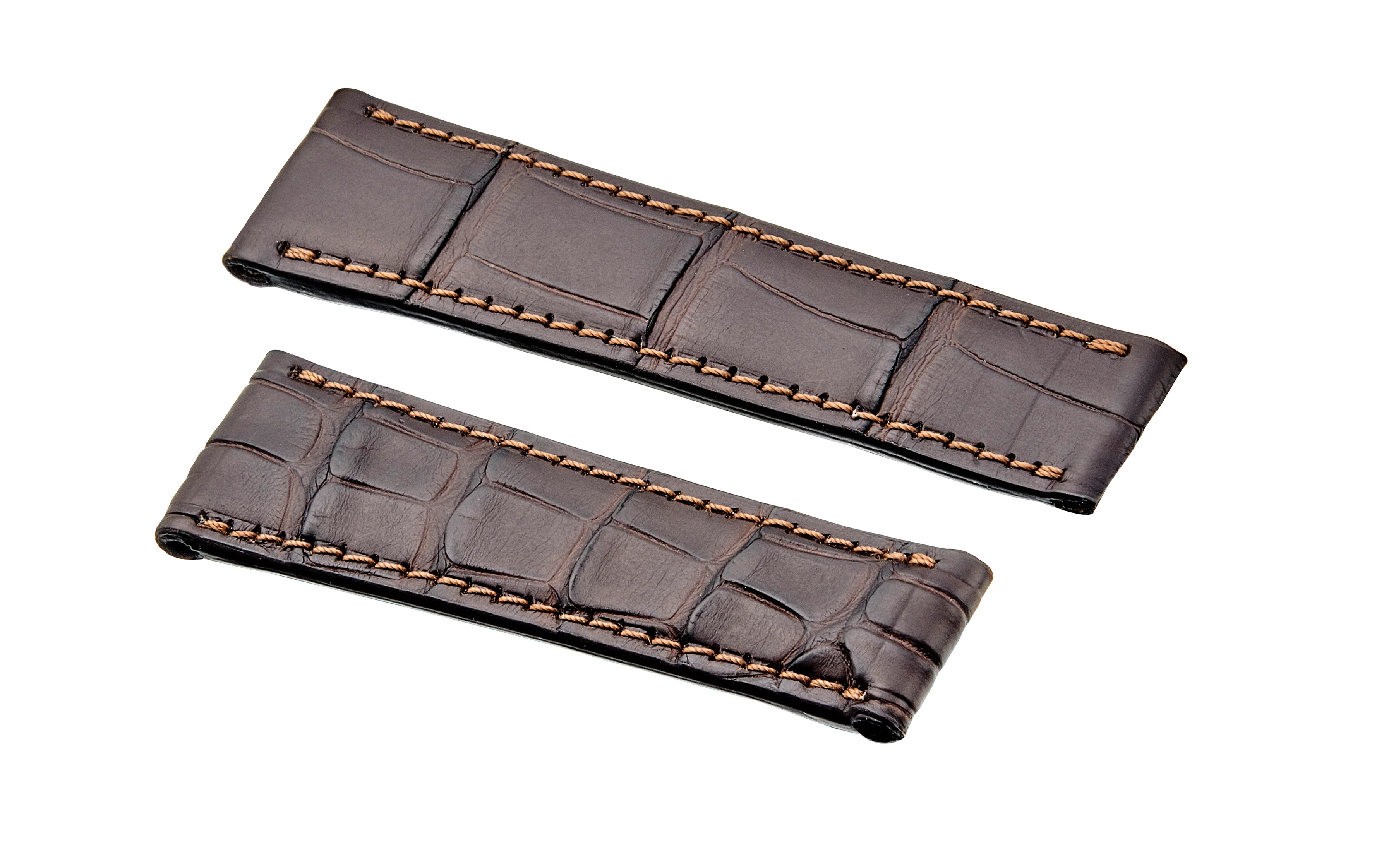 RIOS1931 KING Fits ROLEX - Genuine Alligator Leather Watch Strap - Matte Finish R370