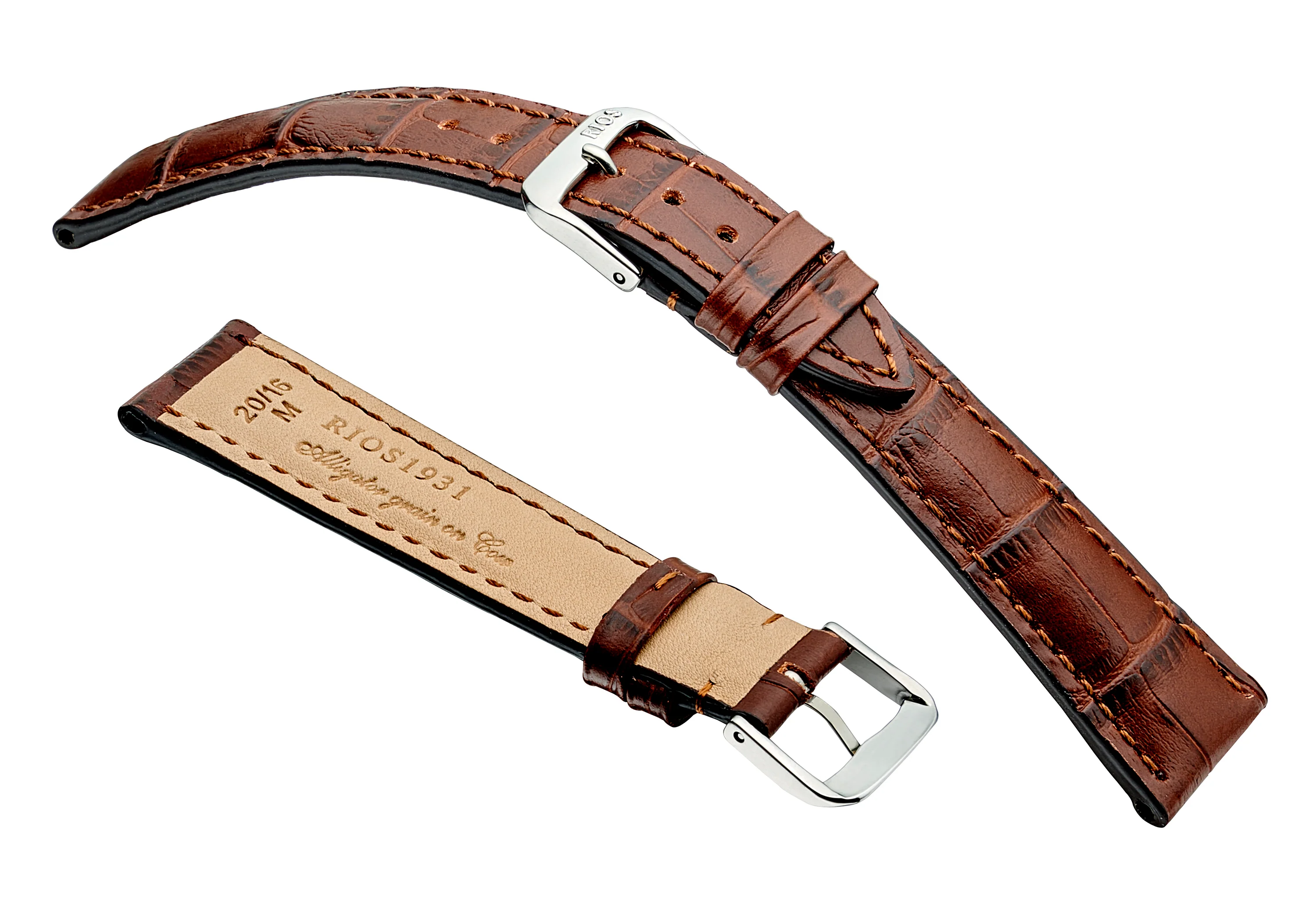 RIOS1931 President Genuine Alligator Leather - Matt Finish R276 - Image 3