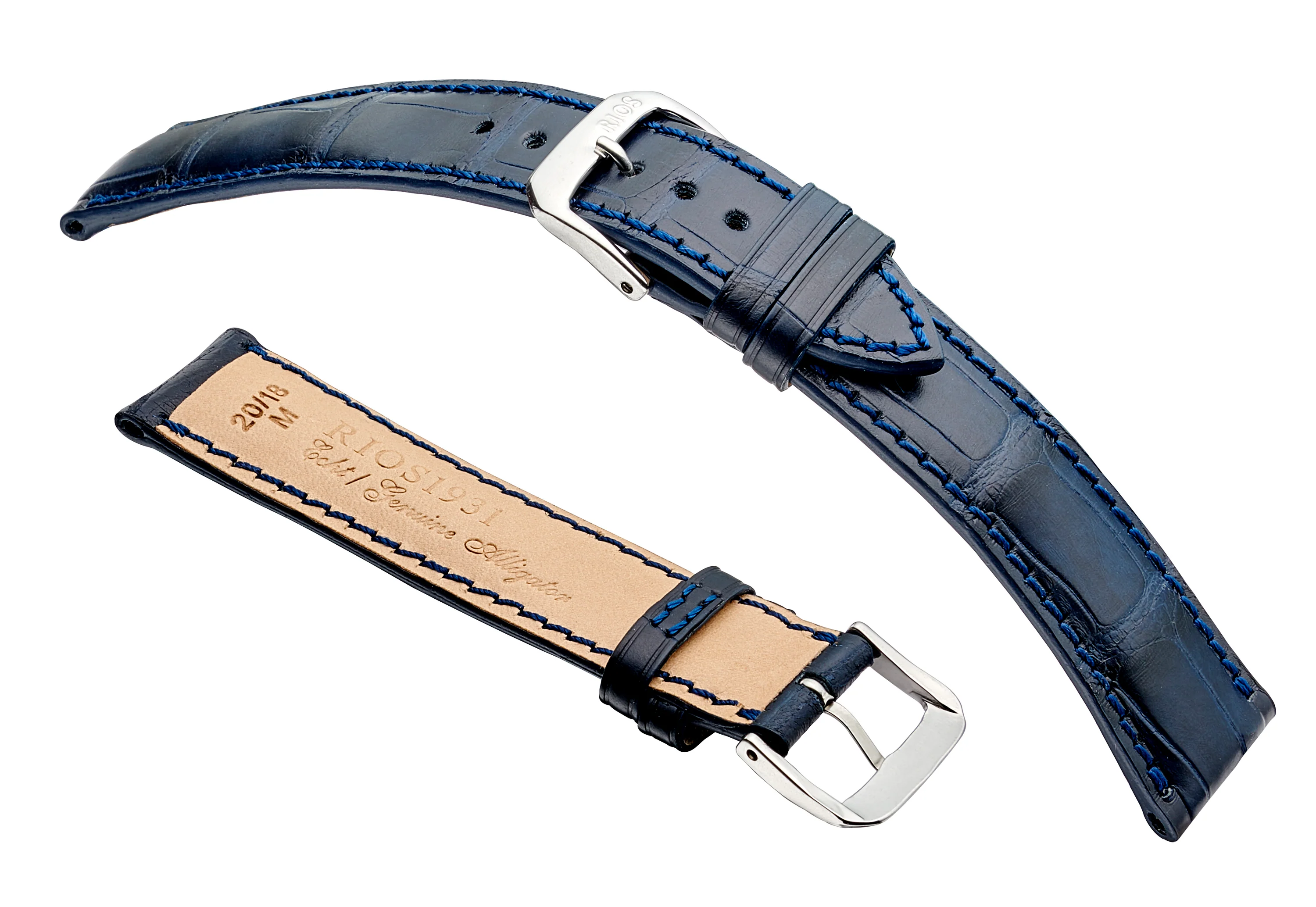 RIOS1931 President Genuine Alligator Leather - Matt Finish R276 - Image 4