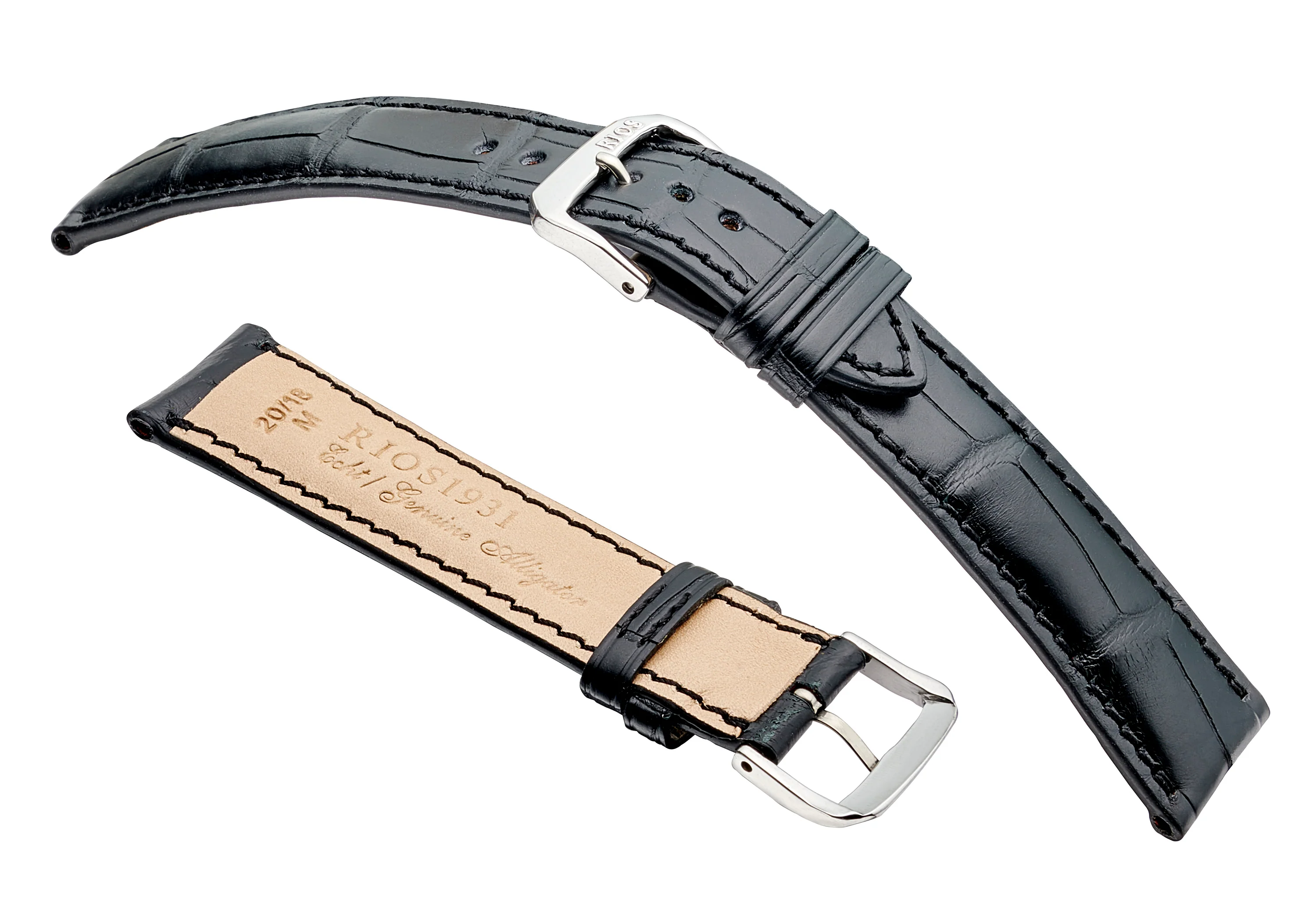 RIOS1931 President Genuine Alligator Leather - Matt Finish R276 - Image 5