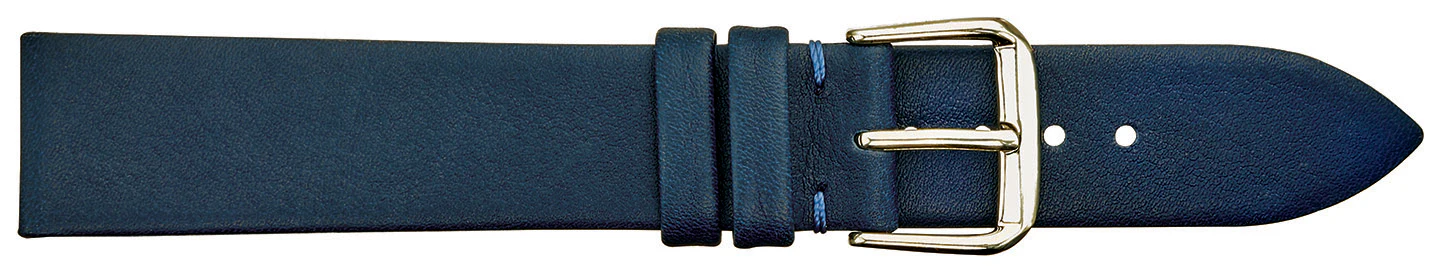 ALPINE Soft Plain Flat Genuine Leather Watch Band 407 - Image 4