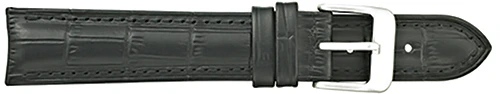 ALPINE Stitched Alligator Grain Curved Ends Band 387