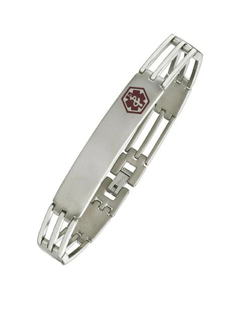 Titanium Medical Id Bracelet - TB732MED